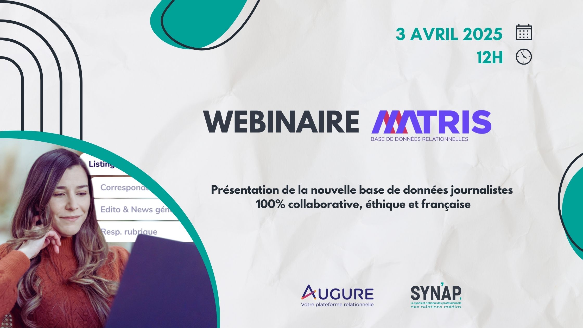 Webinaire MATRIS